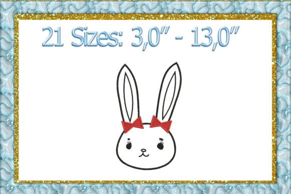 Bunny Embroidery Design Review for Small Business Merch