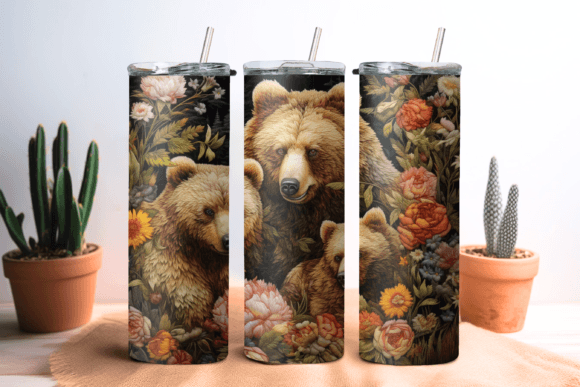 Embroidery Bear Tumbler Wrap: A Seasonal Embroidery Review