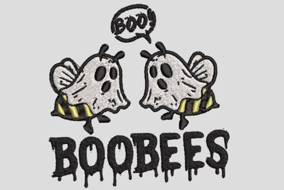 Horror Halloween Boobees Animal Embroidery Design Review