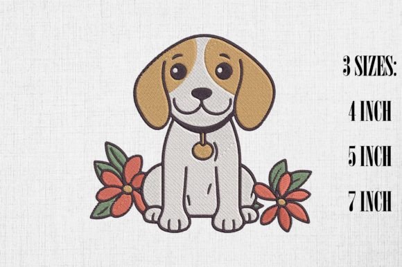 Kawaii Beagle Dog Embroidery Design: A Boutique Apparel Review